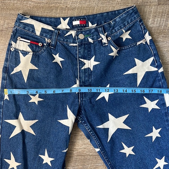 Vintage Tommy Hilfiger Star Jeans Size 7 - Picture 8 of 11